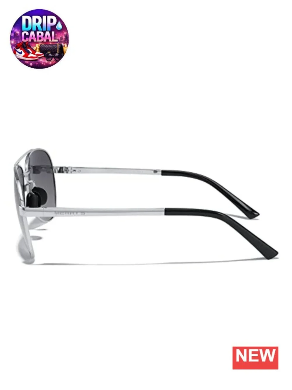 Polarized Aviator Sunglasses for Men Women UV400 Driving Glasses with Leather